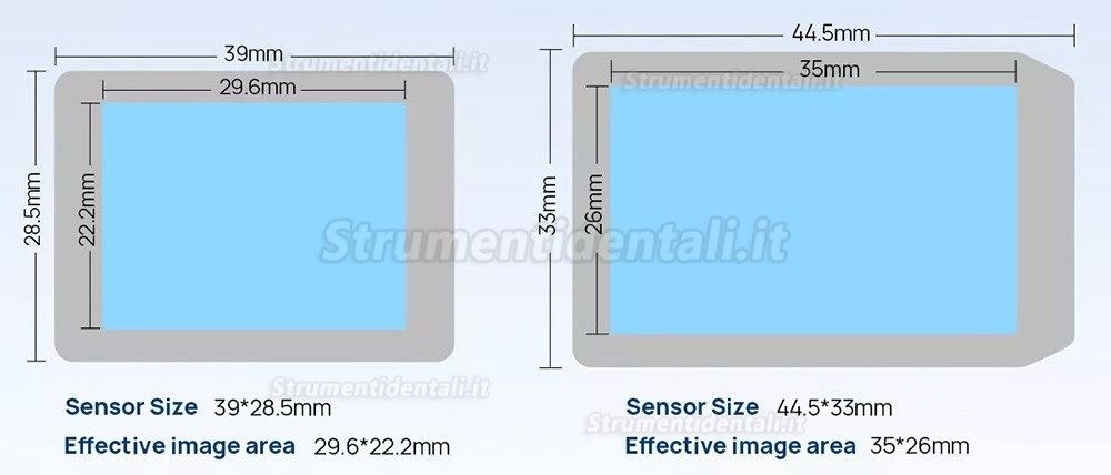 Apparecchio radiografico dentale portatile + Sensori intraorali svg dentale 2230/2635
